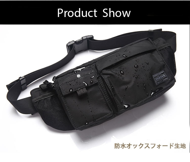 Nylon Chest Bags for Women Men Belt bag